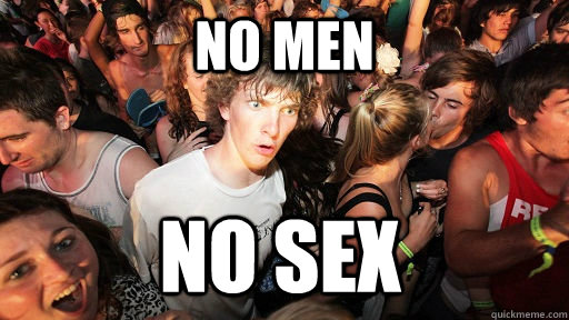 No Men No Sex  Sudden Clarity Clarence