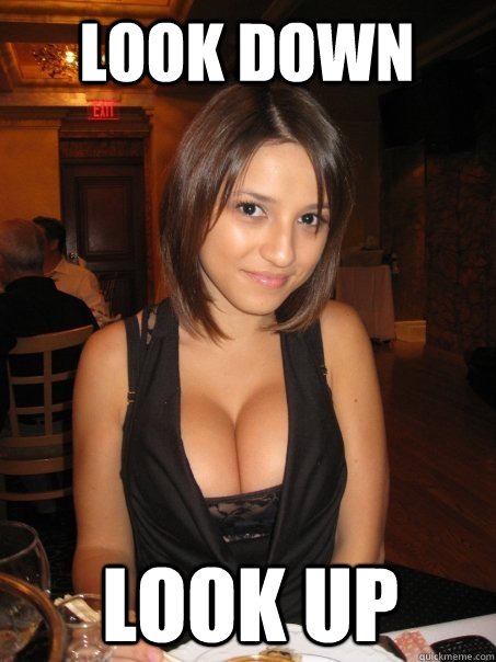 Look Down Look Up - Look Down Look Up  Eye contact