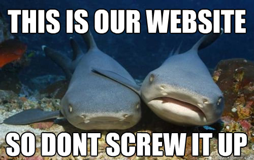 this is our website so dont screw it up  Compassionate Shark Friend
