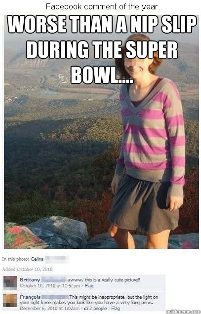 Worse than a nip slip during the super bowl....  Ouchie