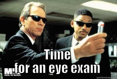  TIME FOR AN EYE EXAM Misc