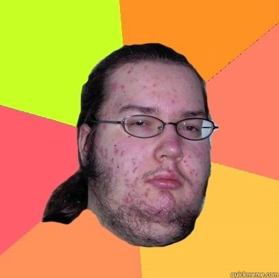   -    advice neckbeard