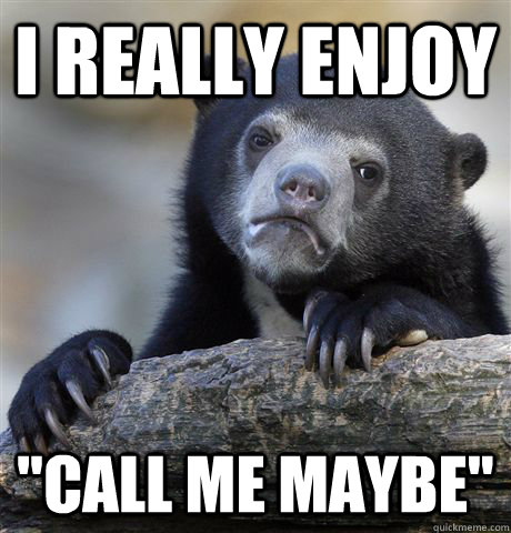 I really enjoy 
