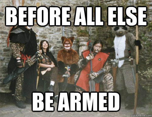 Before all else Be armed  machiavelli