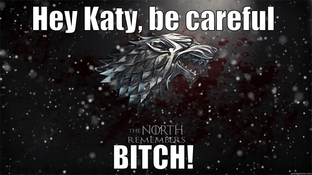 HEY KATY, BE CAREFUL BITCH! Misc