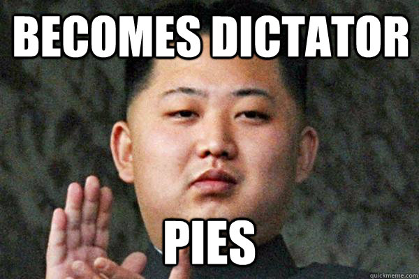 Becomes dictator PIES  Freshman Dictator