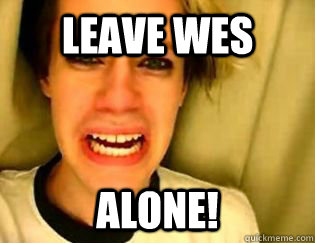 Leave Wes alone!  leave britney alone