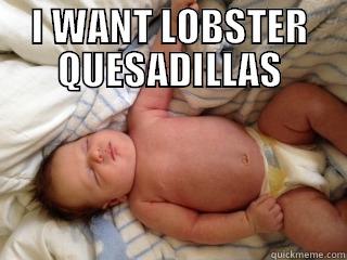 I WANT LOBSTER QUESADILLAS  Misc