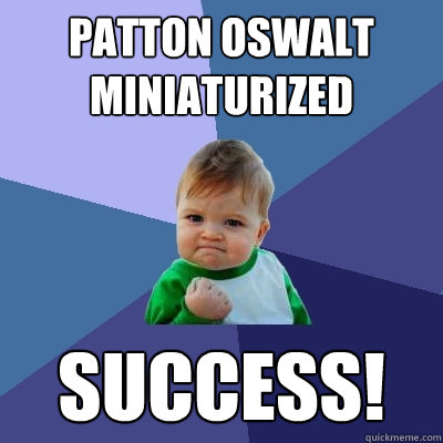 Patton Oswalt
Miniaturized success!  Success Kid