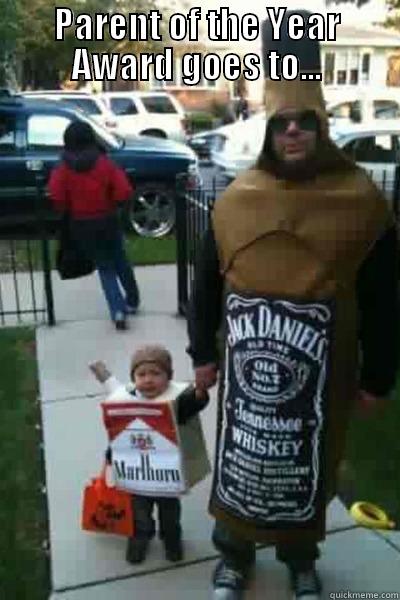 Parent of the Year Award - PARENT OF THE YEAR AWARD GOES TO...  Misc