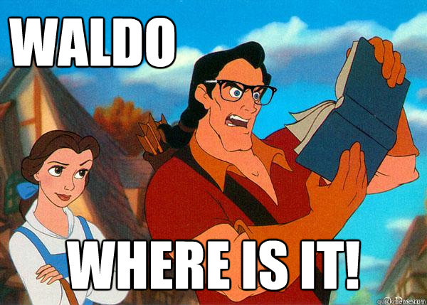 Waldo Where is it!  Hipster Gaston 2