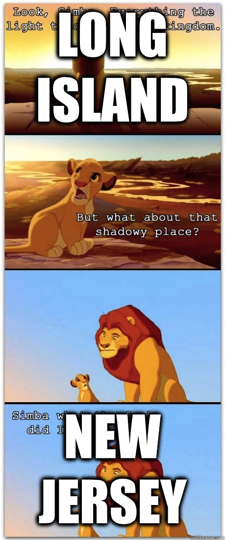 Long Island New Jersey - Long Island New Jersey  If the Lion King was rated R