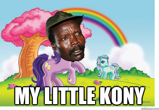 Top caption MY LITTLE KONY  