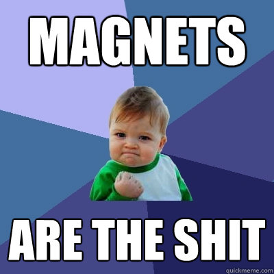 magnets are the shit  Success Kid
