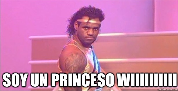 Soy un princeso wiiiiiiiiii  Lebron James