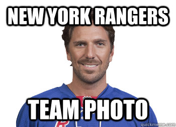 New York Rangers Team Photo  