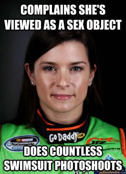 complains she's viewed as a sex object does countless swimsuit photoshoots - complains she's viewed as a sex object does countless swimsuit photoshoots  Misc
