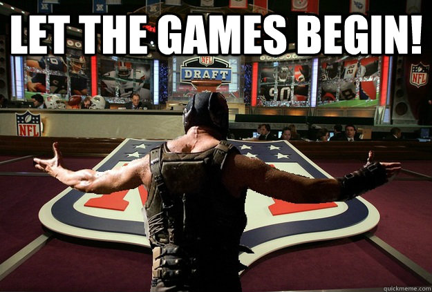 Let the Games Begin!  - Let the Games Begin!   bane - let the games begin