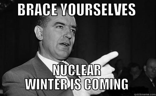       BRACE YOURSELVES        NUCLEAR WINTER IS COMING Misc