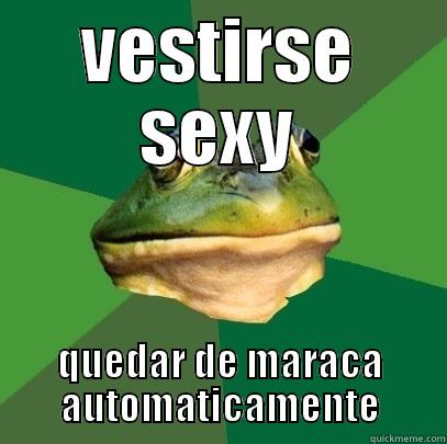 VESTIRSE SEXY QUEDAR DE MARACA AUTOMATICAMENTE Foul Bachelor Frog