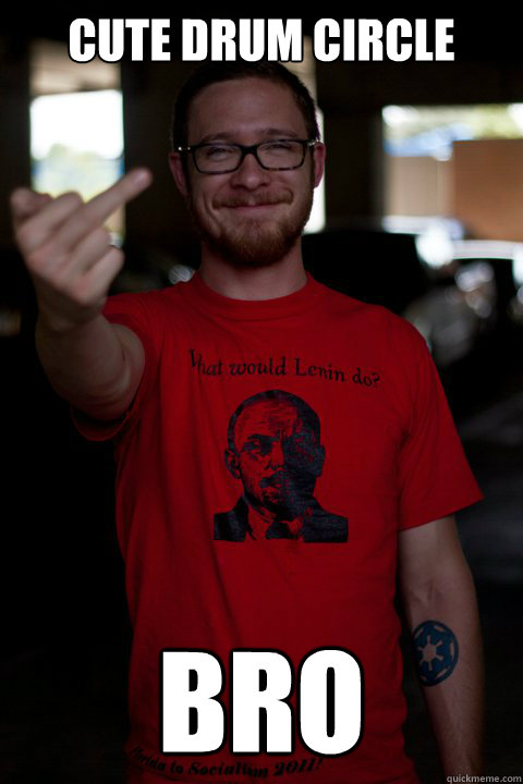 CUTE DRUM CIRCLE BRO  