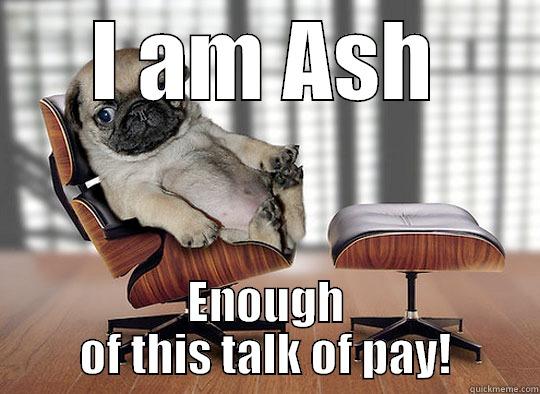 I AM ASH ENOUGH OF THIS TALK OF PAY! Misc