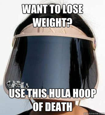 Want to lose weight? Use this hula hoop of death - Want to lose weight? Use this hula hoop of death  All Knowing Ajumma