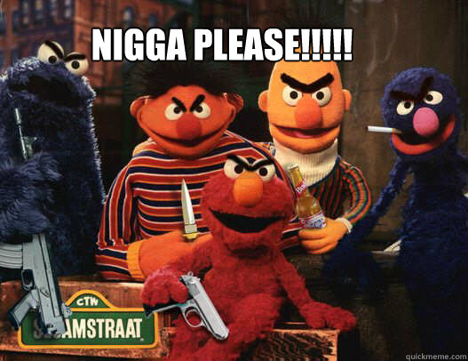 Nigga Please!!!!!  