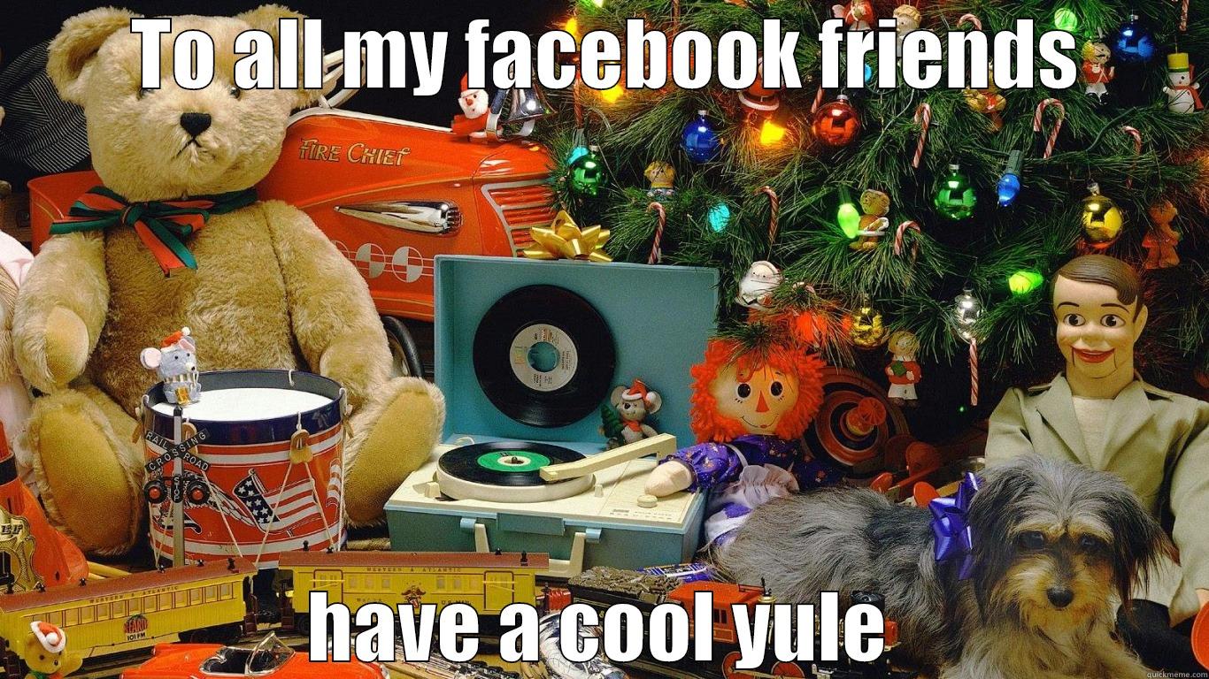  TO ALL MY FACEBOOK FRIENDS HAVE A COOL YULE Misc