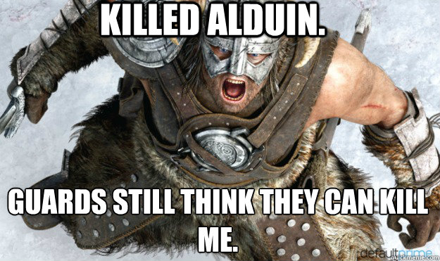 Just let me kill Vighar and go home. : r/SkyrimMemes