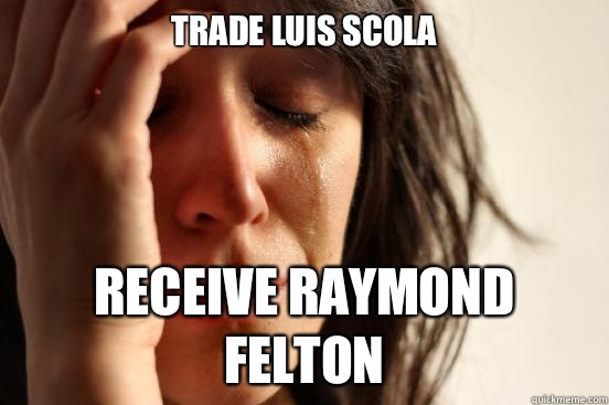 Trade Luis Scola Receive Raymond Felton  First World Problems