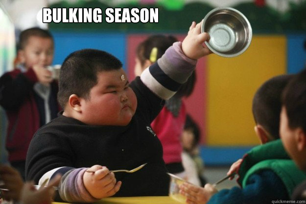 BULKING SEASON   - BULKING SEASON    Fat Asian Kid