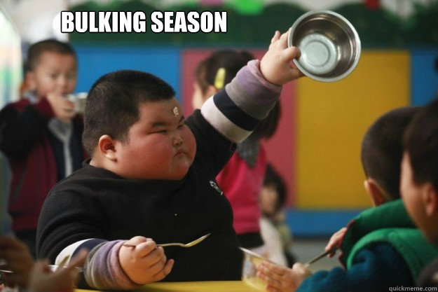 BULKING SEASON    