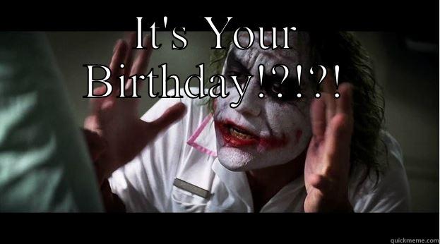  IT'S YOUR BIRTHDAY!?!?! Joker Mind Loss