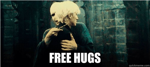  FREE HUGS  Voldemort Hugs