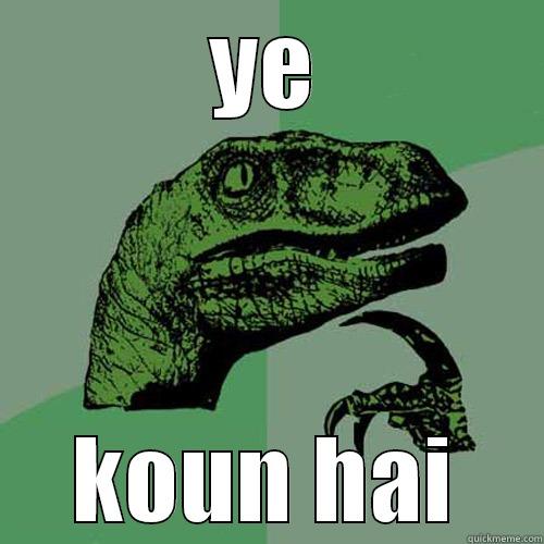 YE KOUN HAI Philosoraptor