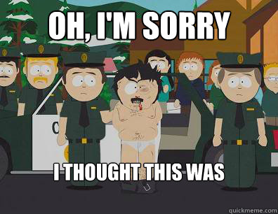 Oh, I'm sorry Ashland I thought this was America!!!  Randy-Marsh