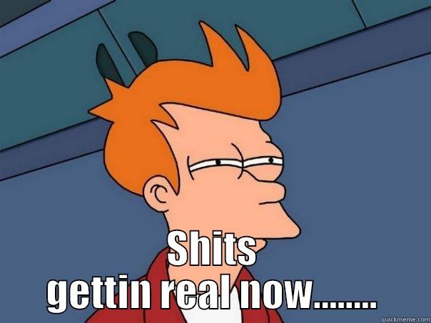 Balls and beer -  SHITS GETTIN REAL NOW........ Futurama Fry