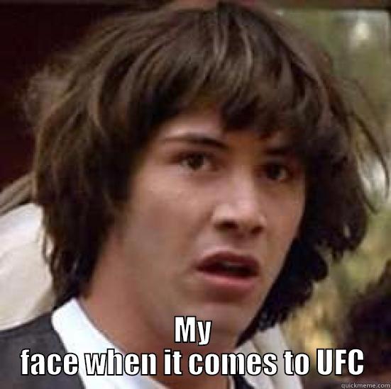 MY FACE WHEN IT COMES TO UFC conspiracy keanu