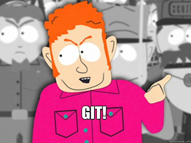  GIT! -  GIT!  Git Out Skeeter