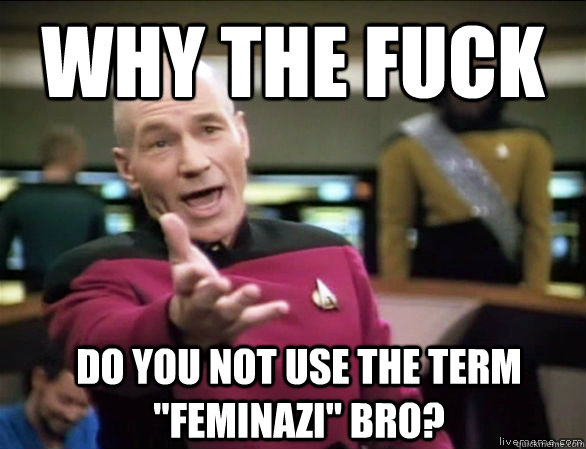 why the fuck do you not use the term 