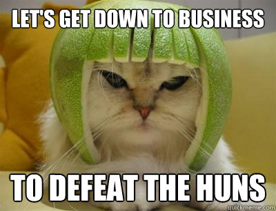 Let's get down to business To defeat the huns  Mulan