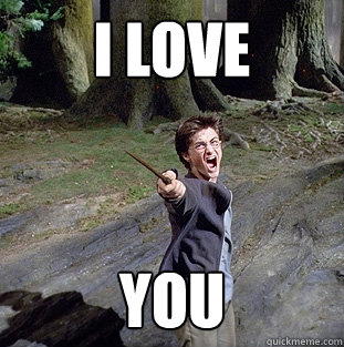 I love  You  Pissed off Harry