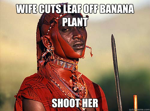 Wife cuts leaf off banana plant shoot her  Heartless Okonkwo