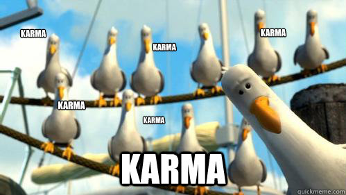 Karma Karma Karma Karma Karma Karma - Karma Karma Karma Karma Karma Karma  Finding Nemo Seagulls
