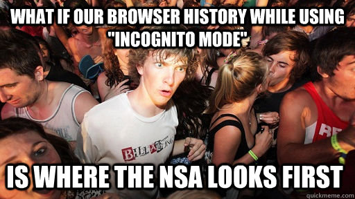What if our browser history while using 