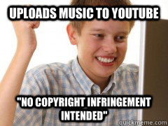 uploads music to youtube 