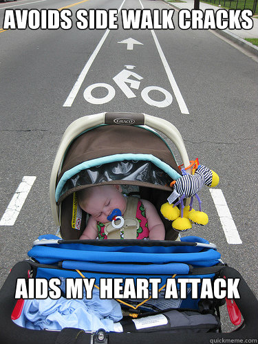 Avoids side walk cracks Aids my heart attack - Avoids side walk cracks Aids my heart attack  Misc