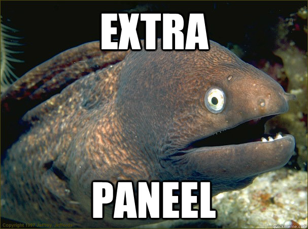 Extra Paneel  Bad Joke Eel