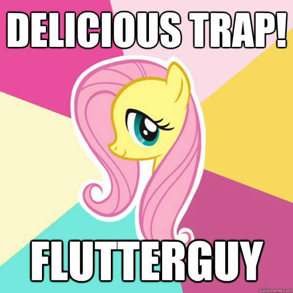 Delicious trap! Flutterguy  